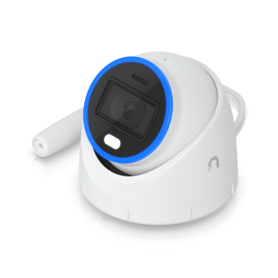 UVC-AI-Turret : 4K AI-Powered PoE+ Turret Camera with IR & LED Night Vision, Weatherproof Design