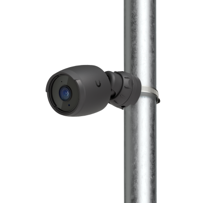 UVC-G6-Bullet-B : Black 4K AI PoE Bullet Camera with Long-range IR and Weatherproof Build