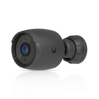 UVC-G6-Bullet-B : Black 4K AI PoE Bullet Camera with Long-range IR and Weatherproof Build