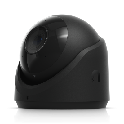 UVC-G6-Turret-B : 4K PoE AI Camera with Tamper Resistance and 3-Axis Flex Mount (Black)