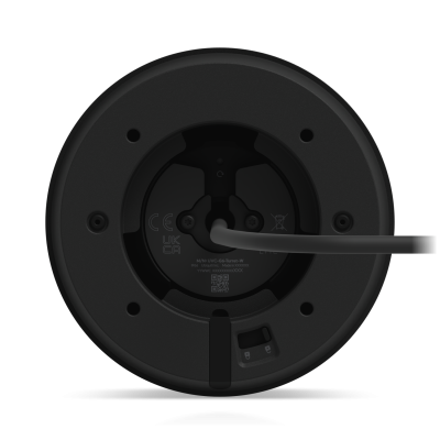 UVC-G6-Turret-B : 4K PoE AI Camera with Tamper Resistance and 3-Axis Flex Mount (Black)