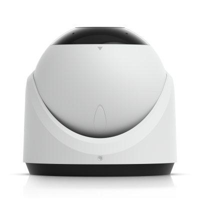 UVC-G6-Turret-W : 4K PoE AI Camera with Tamper Resistance and 3-Axis Flex Mount (White)