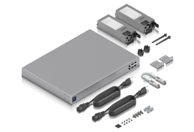 UXG-Enterprise : 25G Gateway with 12.5 Gbps Routing, Multi-WAN, and Redundant Power