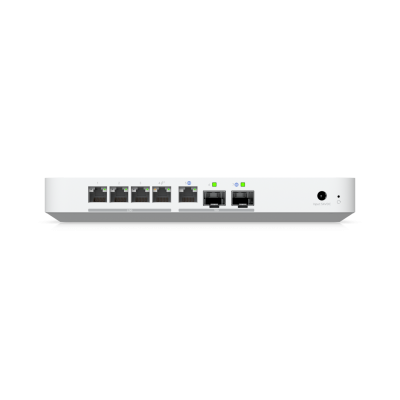 UXG-Fiber ( 30W ) : 10G Fiber Gateway with PoE+ and 5 Gbps IDS/IPS Routing