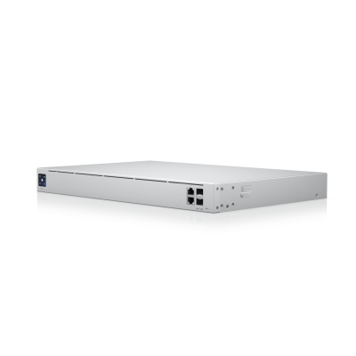 UXG-Pro : 10G multi-WAN independent gateway with UniFi Power Backup support designed to protect large-scale networks.