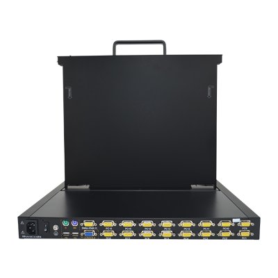 XL1716 :  Kinan 17" LCD KVM Console with 16-Port VGA