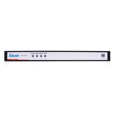 XU0104 : Kinan Rack Mount 4-Port USB VGA KVM Switch