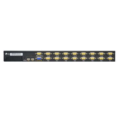 XU0116 : KINAN Rack Mount 16-Port USB VGA KVM Switch