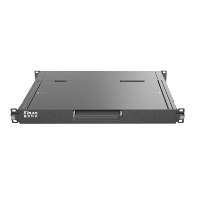 XW1608 : Short Depth 8 Port VGA 15.6" FHD LCD KVM Console