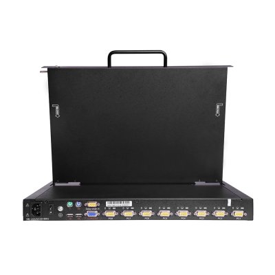 XW1708 : Kinan 8-Port VGA LCD KVM Console ขนาด 17.3 นิ้ว