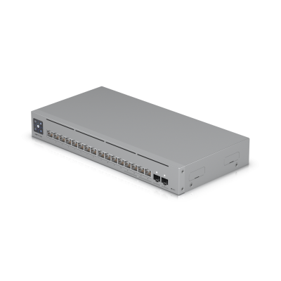 USW-Pro-Max-16 : A 16-port, Layer 3 Etherlighting™ switch 2.5 GbE and versatile mounting options