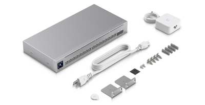USW-Pro-Max-16 : A 16-port, Layer 3 Etherlighting™ switch 2.5 GbE and versatile mounting options
