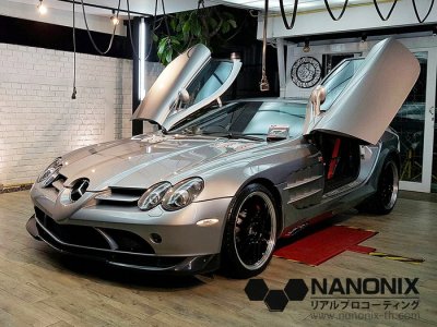 เคลือบแก้ว ขัดฟิ้นฟูสภาพสีรถ Mercedes-Benz Mclaren มูลค่า 40 ล้านบาท