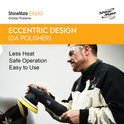 EX610 Shine Mate Dual Action Polisher
