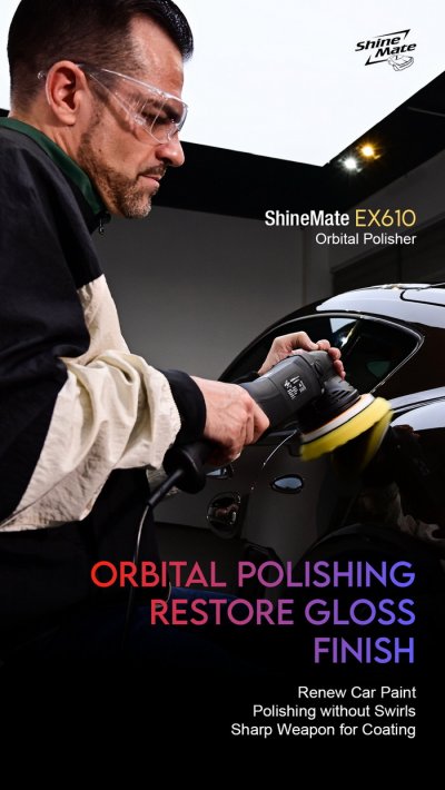 EX610 Shine Mate Dual Action Polisher