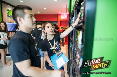 อบรมพื้นฐานการขัดสีรถยนต์ Shine Mate โดยบริษัท พริมุส ออโต้ ที่ 3D HD Academy Detailing Thailand