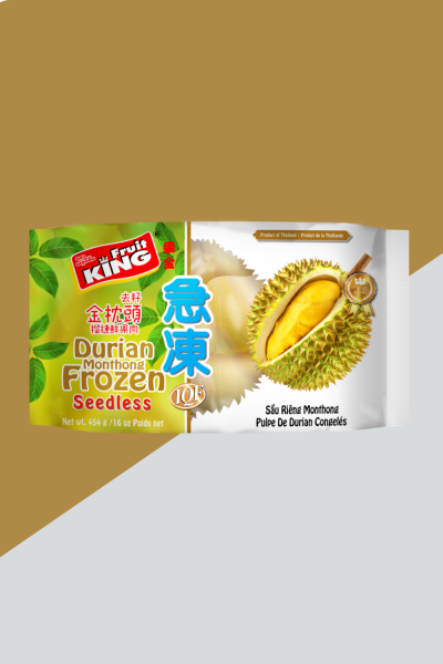 Durian Monthong Pulp Frozen 454g (Seedless)