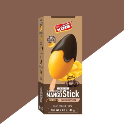 Frozen Namdokmai Mango Stick Dipped Dark Chocolate (80g)