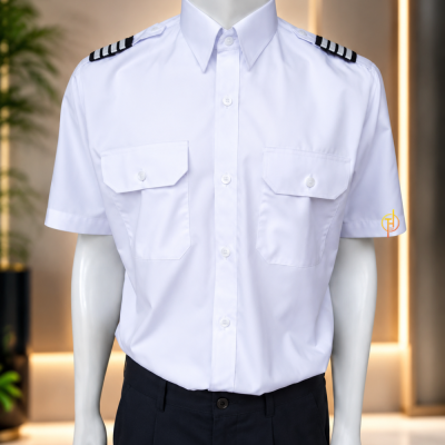 เสื้อนักบิน สุภาพบุรุษ แขนสั้น
