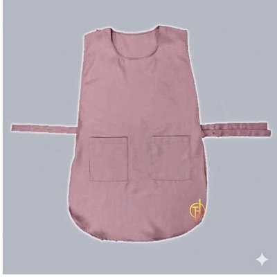 ผ้ากันเปื้อน สวมหัว กลีบบัว