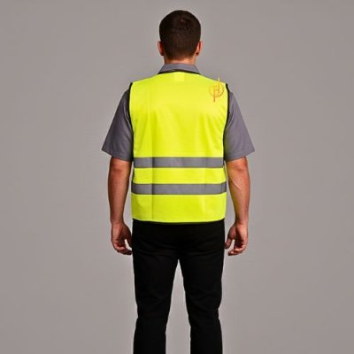 เสื้อกั๊กสะท้อนแสง สีเขียว