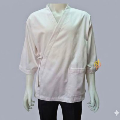 เสื้อกุ๊ก ญี่ปุ่น สีขาวล้วน