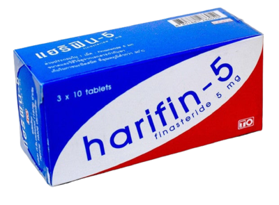Harifin 5mg แฮริฟิน ปลูกผม กล่อง30เม็ด ของแท้