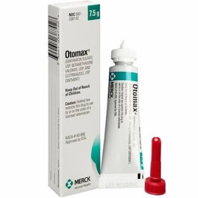 Otomax ออโต้แม็กซ์ สำหรับหยอดหูสุนัข รับประกันของแท้ 100%