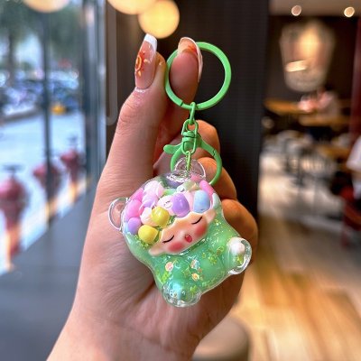 Colorful Water Keyring