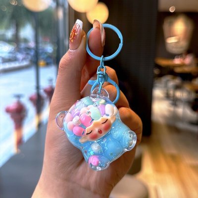 Colorful Water Keyring