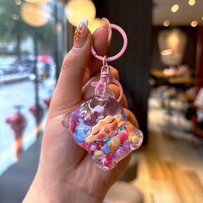 Colorful Water Keyring