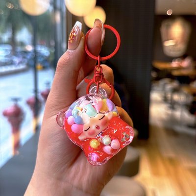 Colorful Water Keyring
