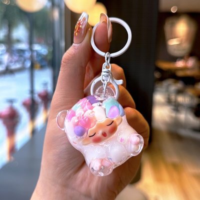 Colorful Water Keyring