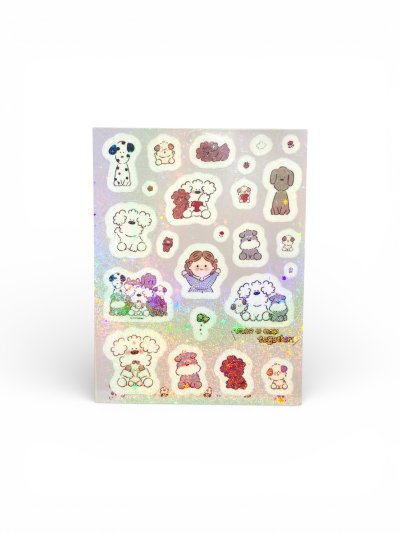 Holographic Laser PVC Stickers