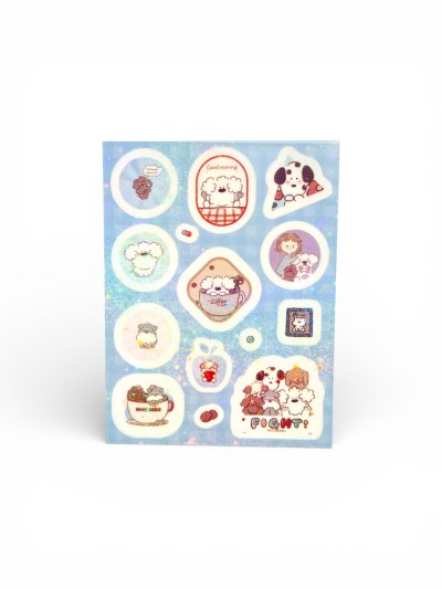 Holographic Laser PVC Stickers