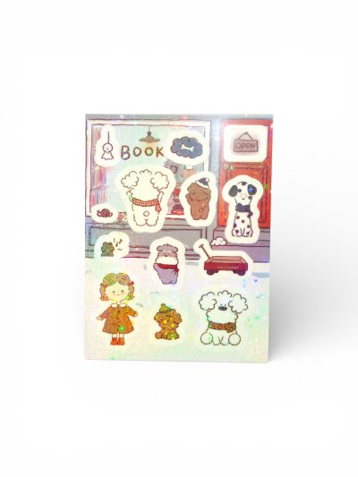 Holographic Laser PVC Stickers