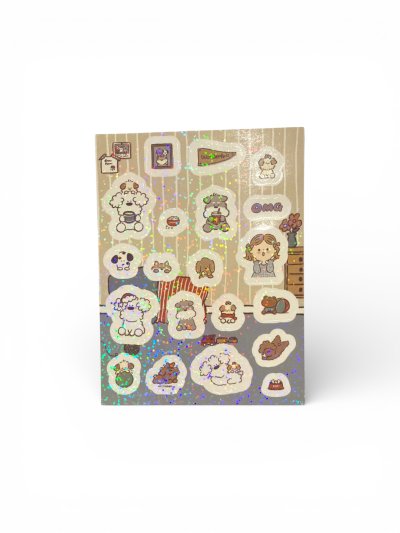 Holographic Laser Paper Stickers