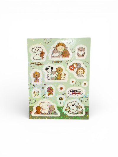 Holographic Laser Paper Stickers