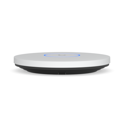 Ubiquiti UniFi U7 Pro XG access point low angle view