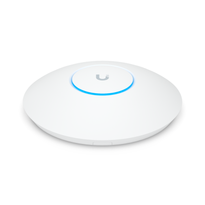 Ubiquiti UniFi UAP-AC-SHD rear view with Ethernet and PoE network ports