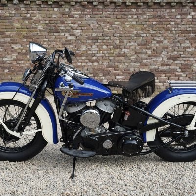 1947 Harley Davidson Model U For Sale มือสองนำเข้า