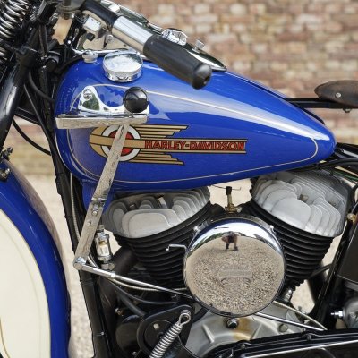 1947 Harley Davidson Model U For Sale มือสองนำเข้า