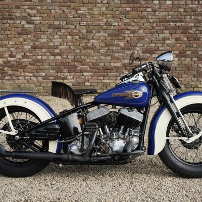 1947 Harley Davidson Model U For Sale มือสองนำเข้า