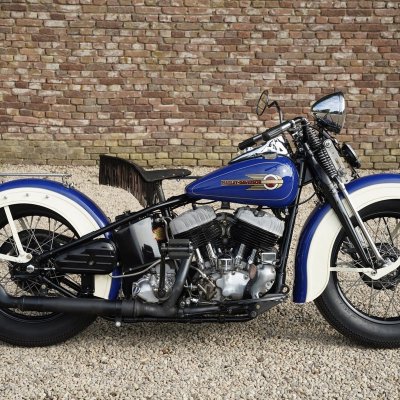 1947 Harley Davidson Model U For Sale มือสองนำเข้า