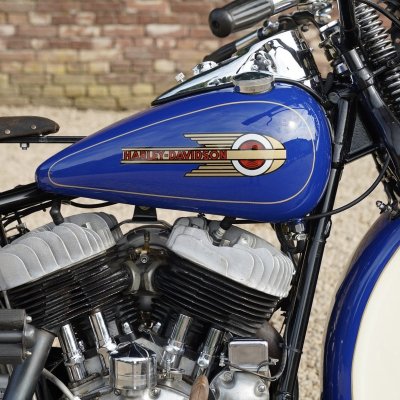1947 Harley Davidson Model U For Sale มือสองนำเข้า