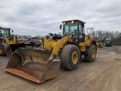 รถตักล้อยางเอวอ่อนมือสอง CAT นำเข้าจากต่างประเทศ