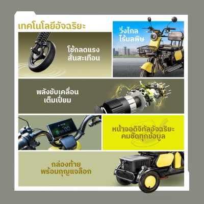 สบายรถไฟฟ้า รุ่น Q1S