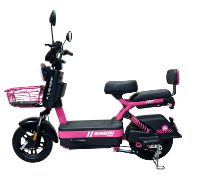 SABAI NEO รถจักรยานไฟฟ้า 2 ที่นั่ง มอเตอร์ 600W วิ่งไกล 60 กม. แบต 48V20AH