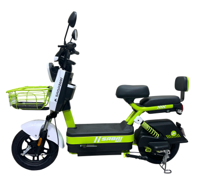 SABAI NEO รถจักรยานไฟฟ้า 2 ที่นั่ง มอเตอร์ 600W วิ่งไกล 60 กม. แบต 48V20AH
