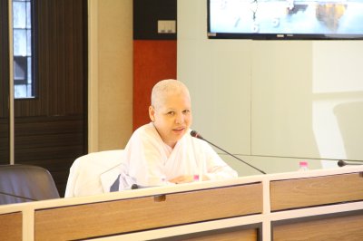 กิจกรรมทดสอบคุณธรรม จริยธรรมแก่ผู้สมัครขอรับทุนมูลนิธิฯ ประจำปี 2563